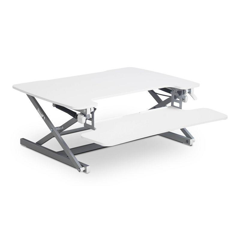 True Seating True Seating Ergo Height Adjustable Small Standing Desk Converter