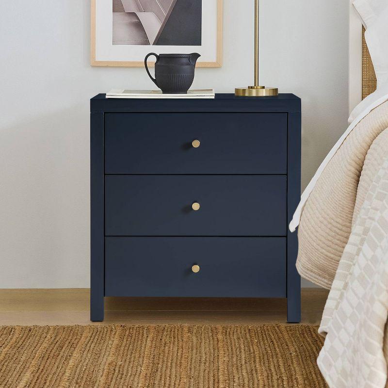 Comfort Pointe Nolan 3 Drawer Nightstand