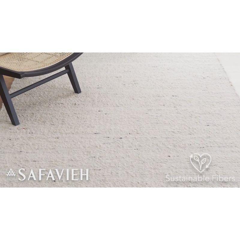 Natura NAT925 Flat Weave Indoor Area Rug - Black - 8'x10' - Safavieh