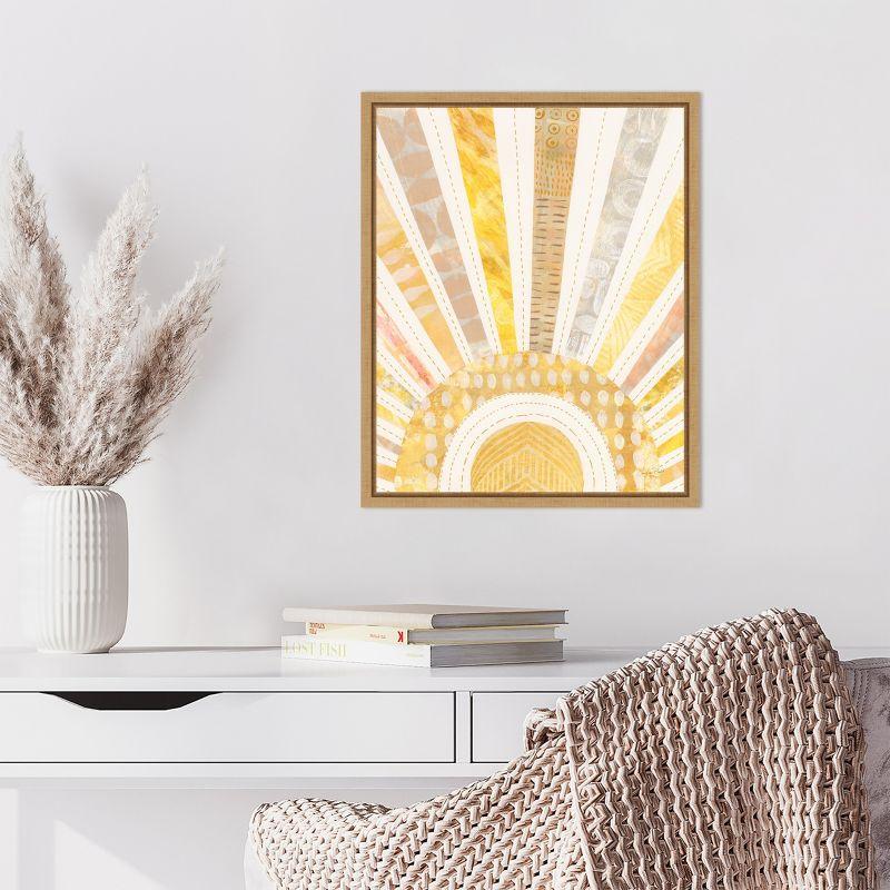 Amanti Art Boho Sunshine I by Courtney Prahl Canvas Wall Art Print Framed 16 x 20-in.