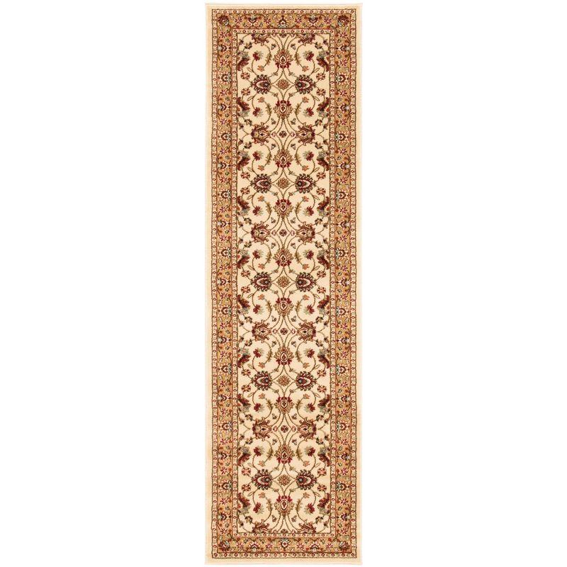 Lyndhurst LNH553 Power Loomed Runner Rug - Ivory/Beige - 2'3"x16' - Safavieh