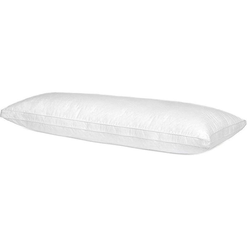 Maxi White Hypoallergenic Polyester Body Pillow