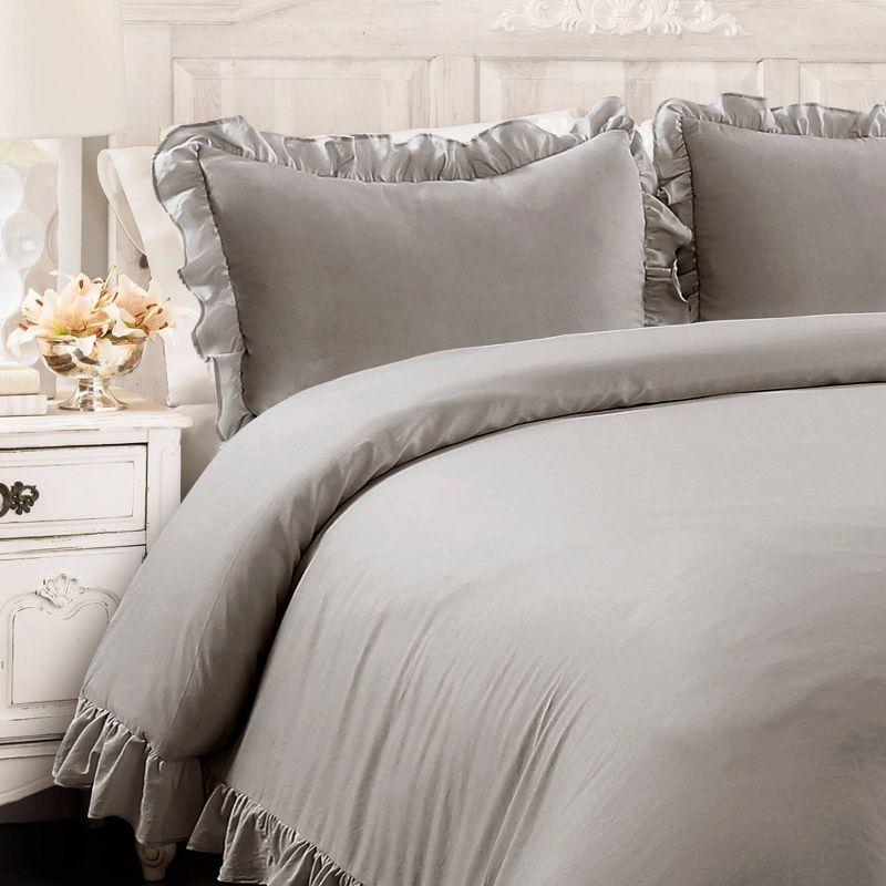 Lush Decor Reyna Microfiber 3 Piece Comforter Set