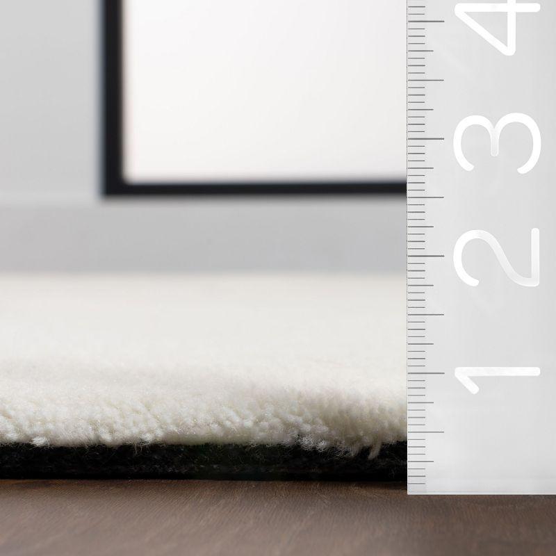 Abstract New Zealand Wool Area Rug
