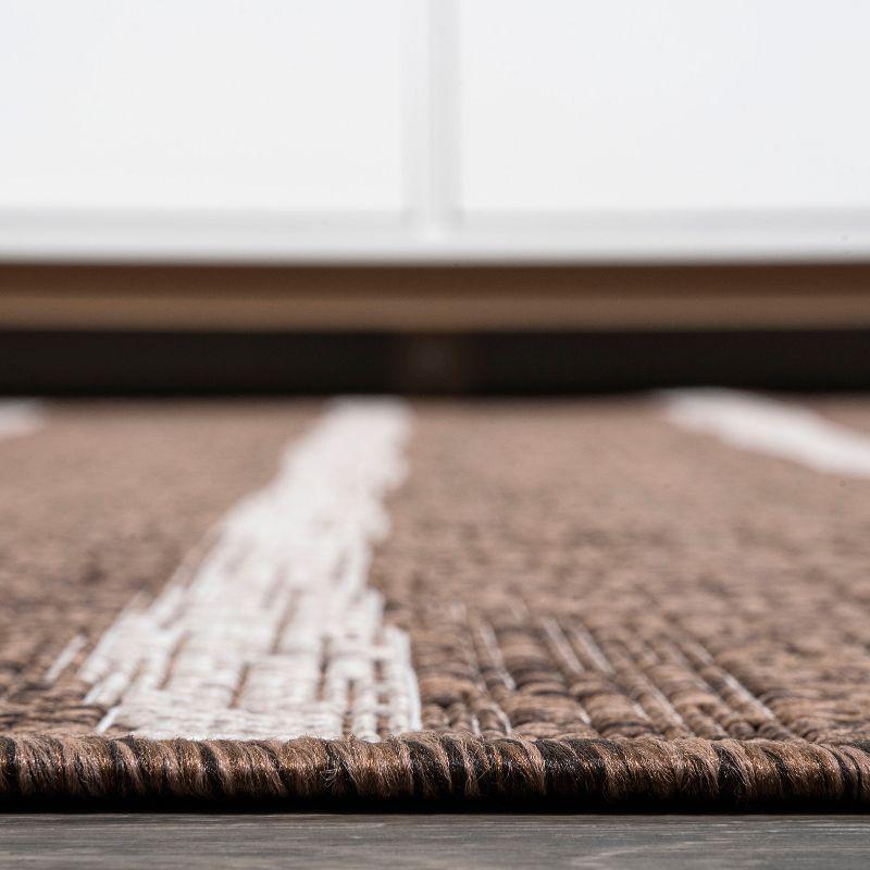 Colonia Soft Low Pile Berber Stripe Indoor/Outdoor Rug