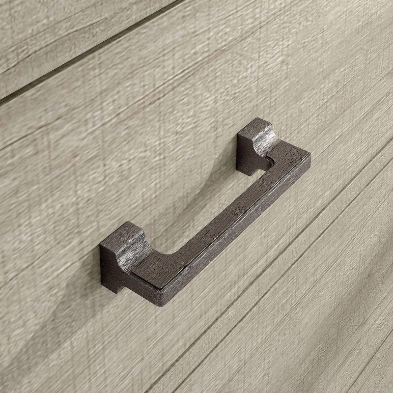 64" Dresser with 9 Drawers Beige - Accent Furniture: Bedroom Storage, Farmhouse Style