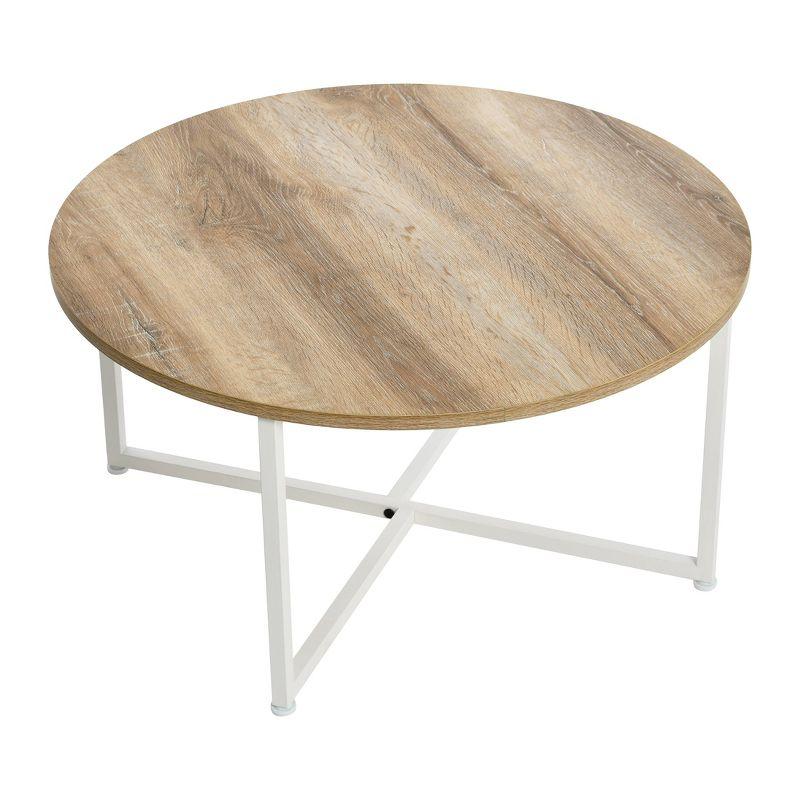 Household Essentials Jamestown Round Coffee Table