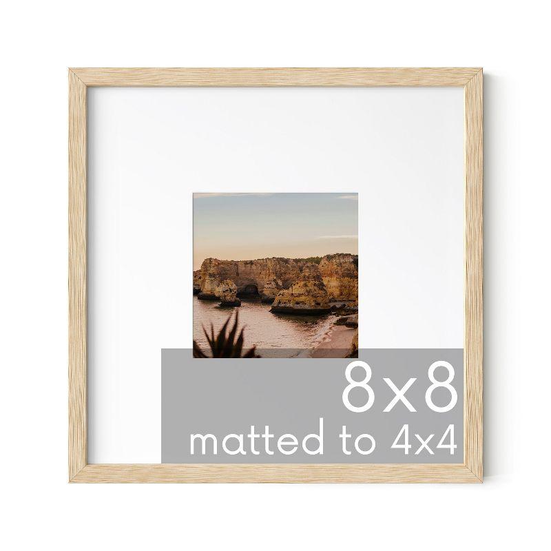 Haus and Hues Oak Wood Single Picture Frame