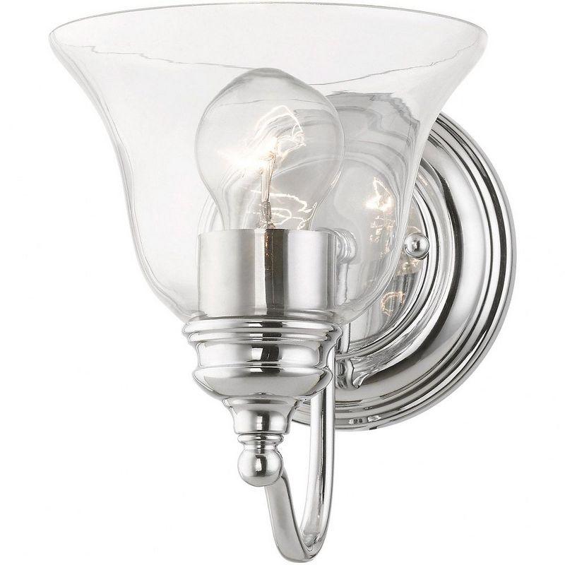 Livex Lighting Moreland 1 - Light Vanity in  Polished Chrome