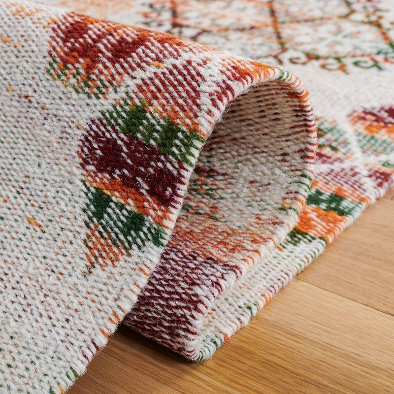 Kilim KLM727 Hand Woven Area Rug - Ivory/Gold - 5'x8' - Safavieh.