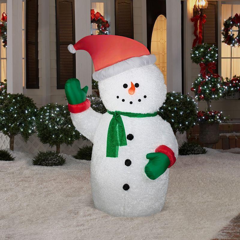 Airblown-Mixed Media-Snowman Inflatable