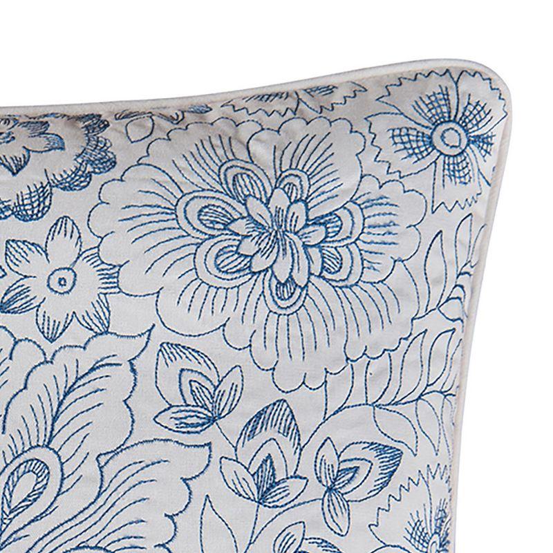 C&F Home 18" x 18"  Clementina Dusk Embroidered Throw Pillow