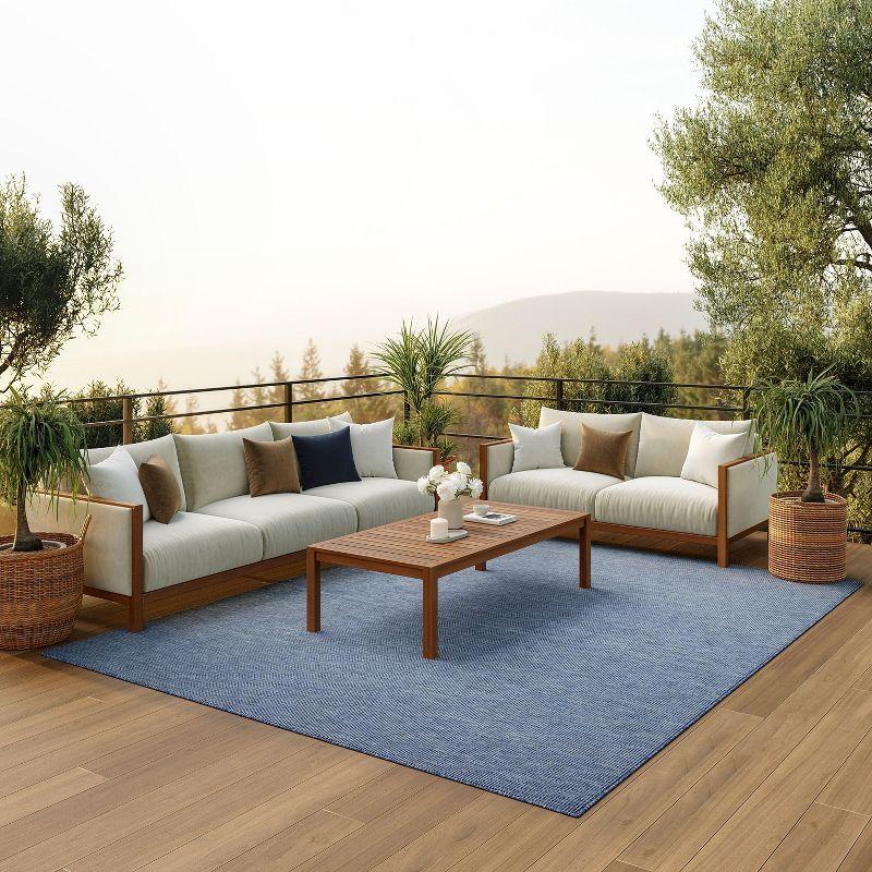 Nourison Positano POS01 Indoor/outdoor Area Rug - Navy Blue 8' x 10'
