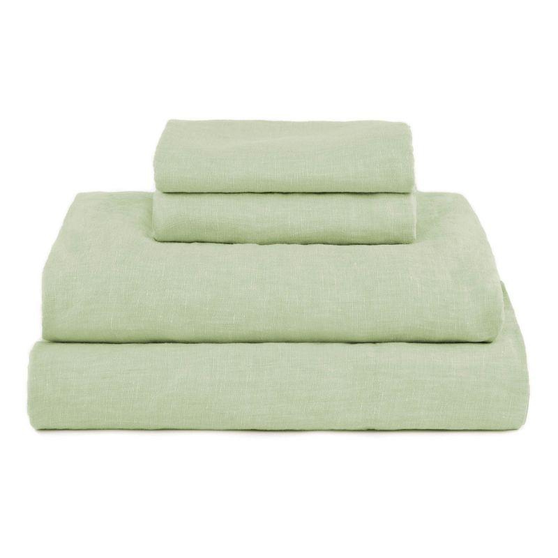 100% French Linen Sheet Set