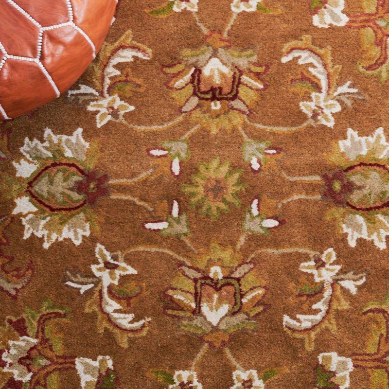Heritage HG816 Hand Tufted Area Rug - Mocha/Ivory - 6'x9' - Safavieh.