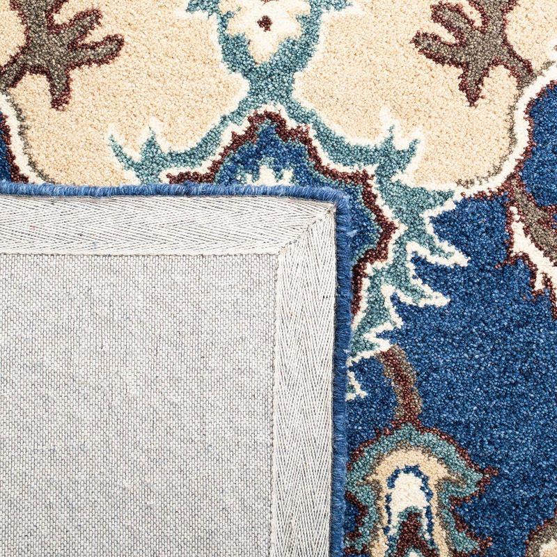 Antiquity AT520 Hand Tufted Area Rug - Blue/Ivory - 3'x5' - Safavieh.
