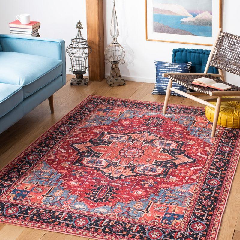 Abbeigh Machine Washable Oriental Rug