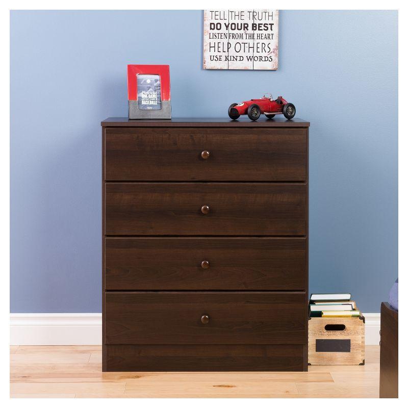 Mcclarrie Simplistic 4 Drawer 30" W Dresser