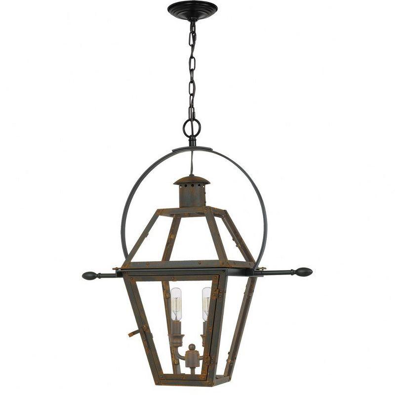 Quoizel Lighting Rue De Royal 2 - Light Pendant in  Industrial Bronze