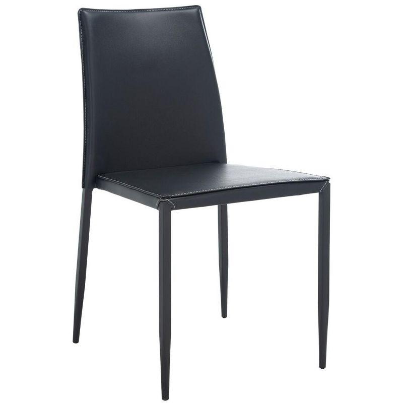 Cason Dining Chair (Set Of 2) - Black - Safavieh