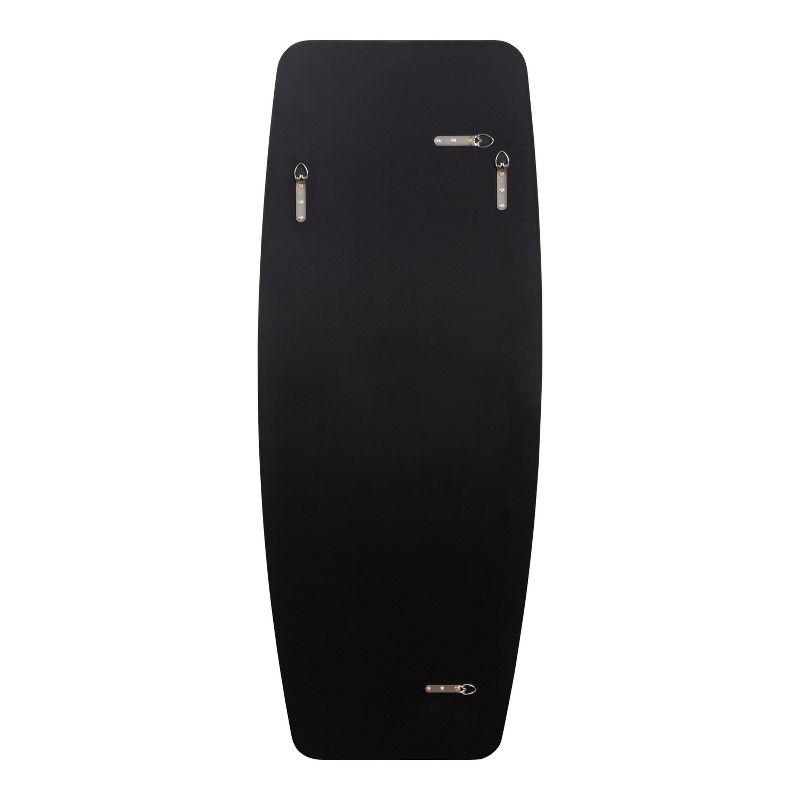 Kate and Laurel Caskill Rectangle MDF Full Length Mirror, 18x48, Bronze