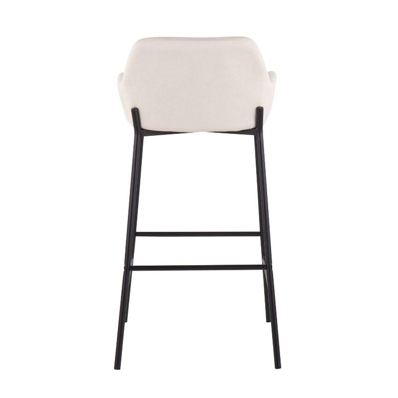 Set of 2 Daniella Metal Polyester Barstool - LumiSource