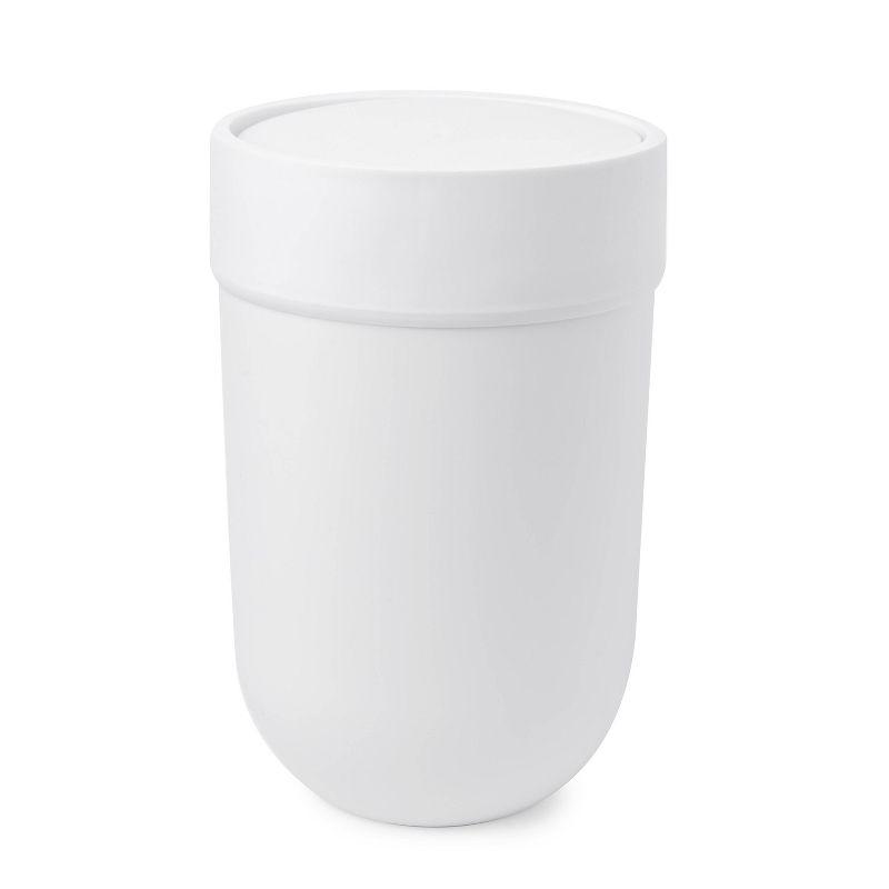 Touch Lidded Waste Can