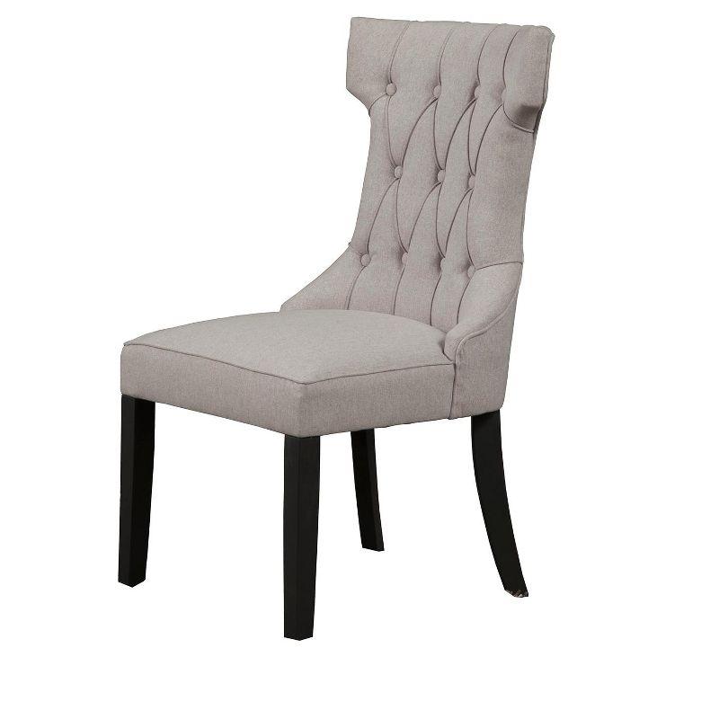 Alpine Furniture Dining Chair Vintage Black-Grey