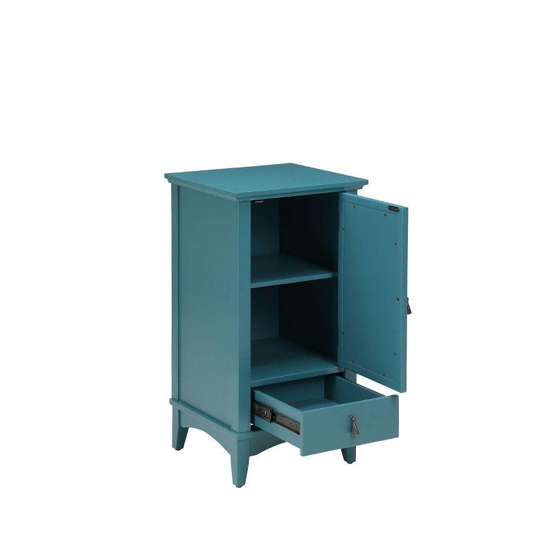 Acme Furniture 16" Ceara Accent Table Teal Finish