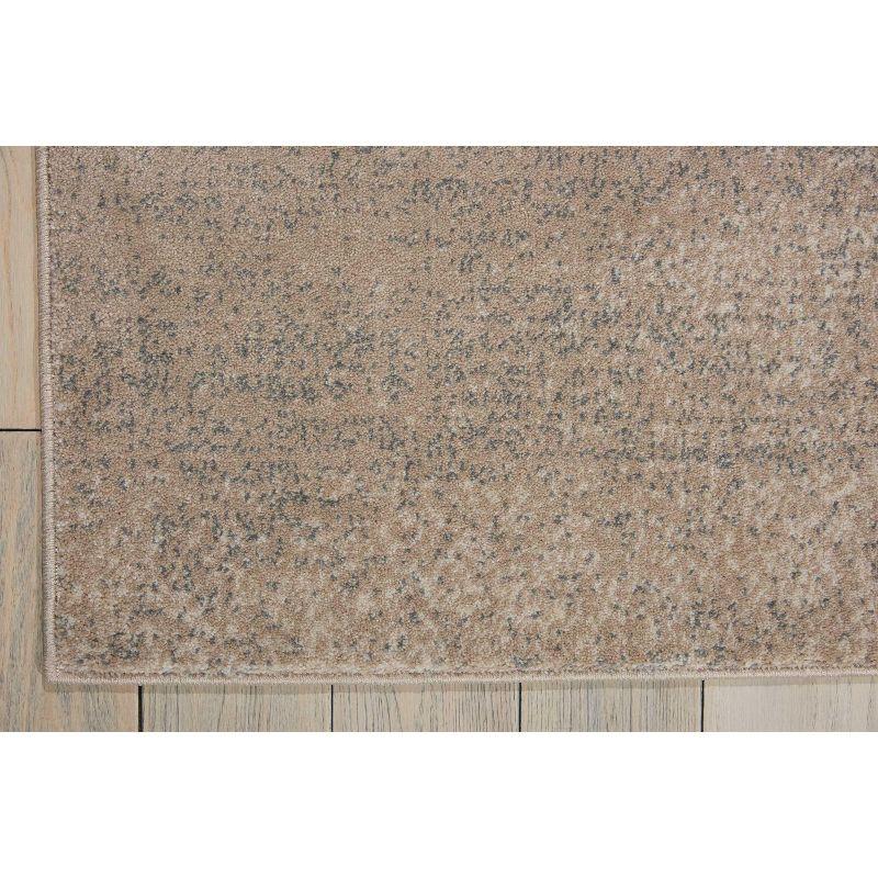 Nourison Maxell Beige Area Rug MAE04 5'3" x 7'3"