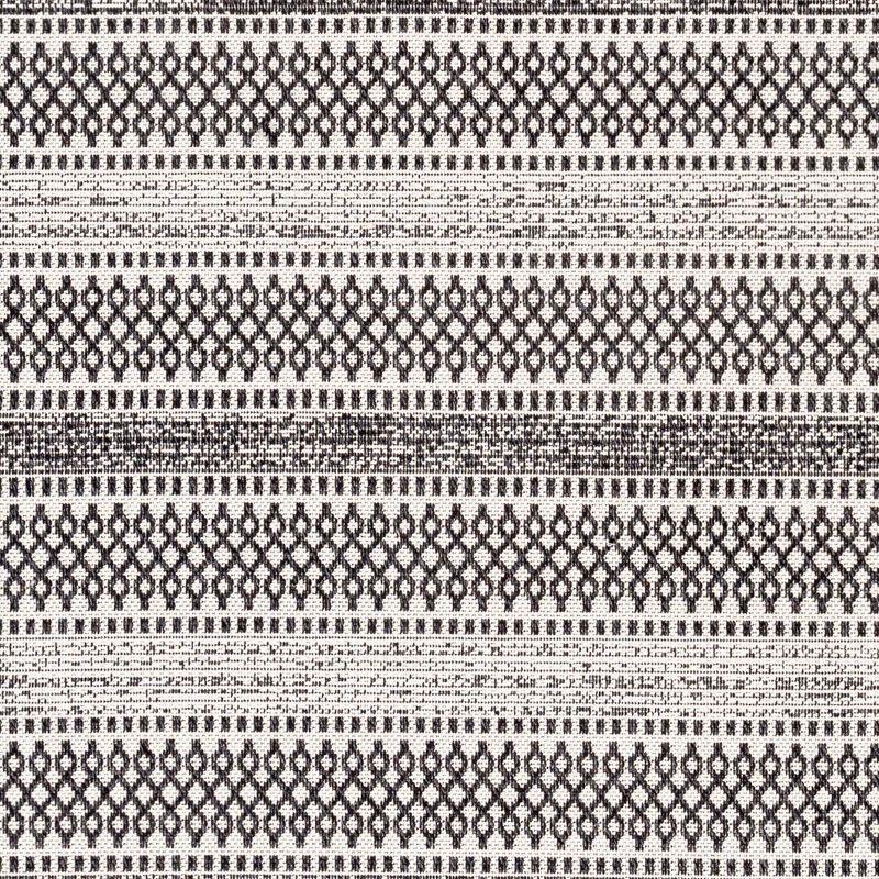 Livabliss La Casa 6'7"x9' Rectangle Woven Indoor Area Rugs Black