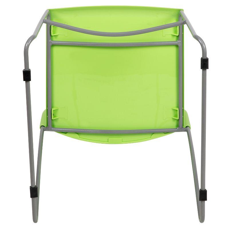 Flash Furniture Antonia 661 lb. Capacity Stack Chair with Air-Vent Back and Powder Coated Sled Base