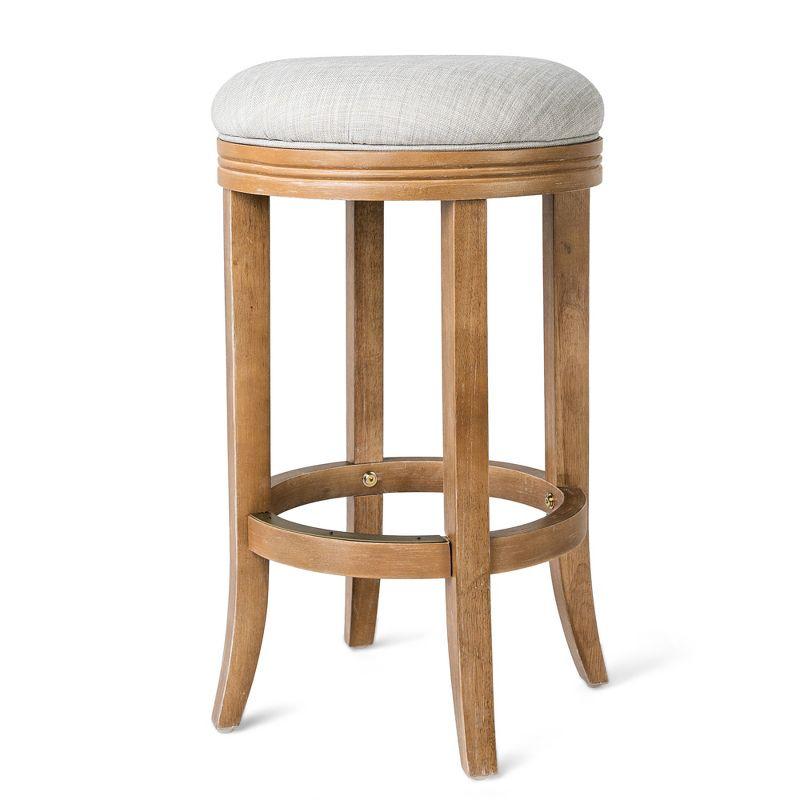 Maven Lane Maven Lane Eva Stool with Fabric Upholstery