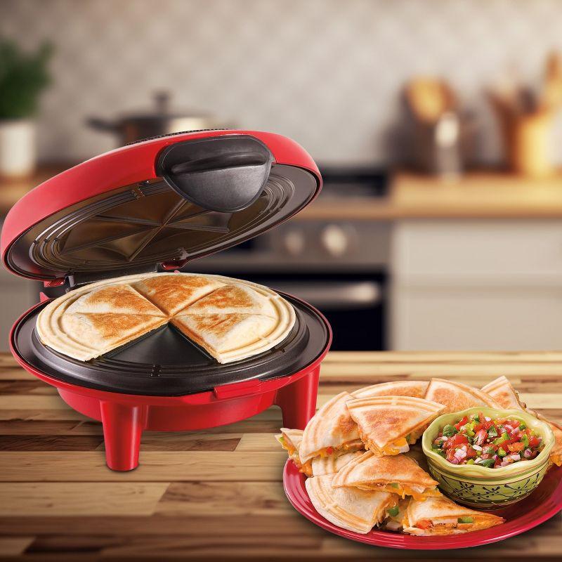 Hamilton Beach Hamilton Beach® 6-Wedge 8" Round Red Quesadilla Maker