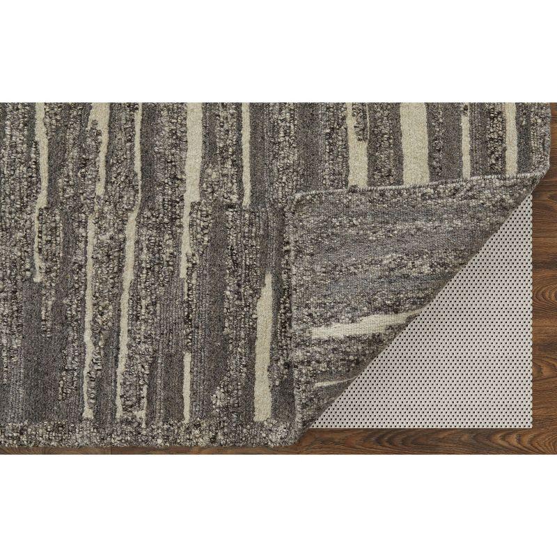 Navaro Modern Abstract Gray/Taupe/Ivory Area Rug