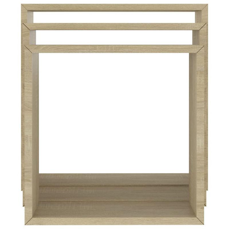 vidaXL Wall Cube Shelves 3 pcs Sonoma Oak