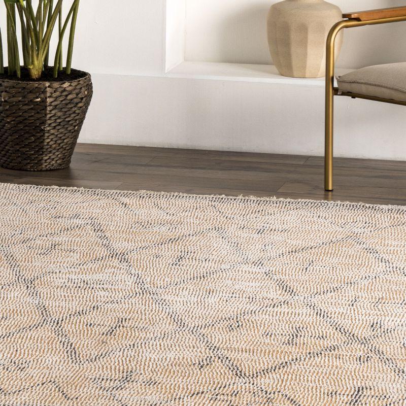 nuLOOM Chantal Hand Woven Trellis Area Rug