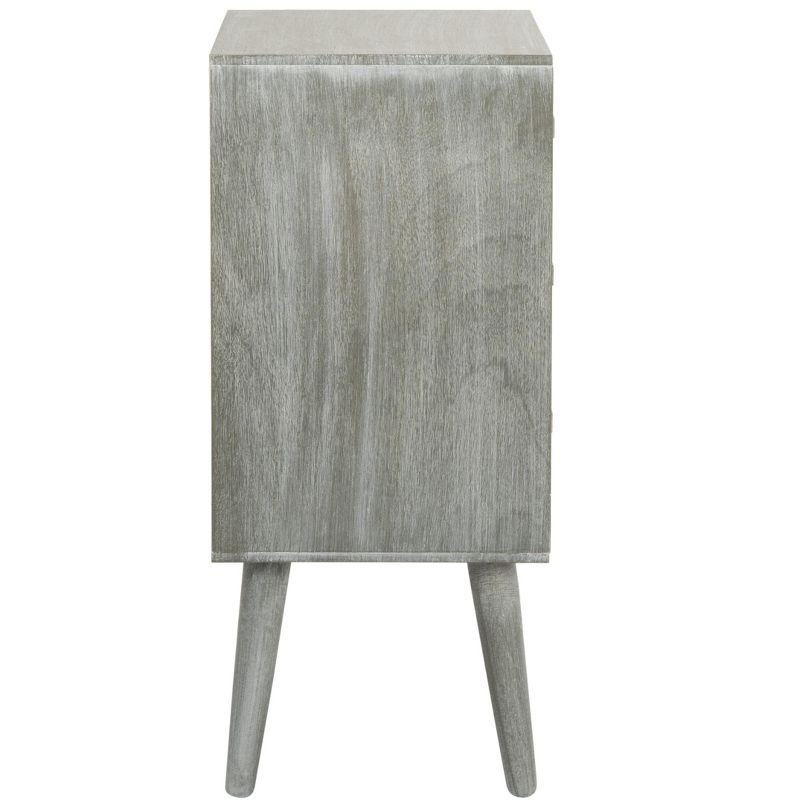 Pomona 3 Drawer Accent Table - CHS5700 - Slate Grey - Safavieh
