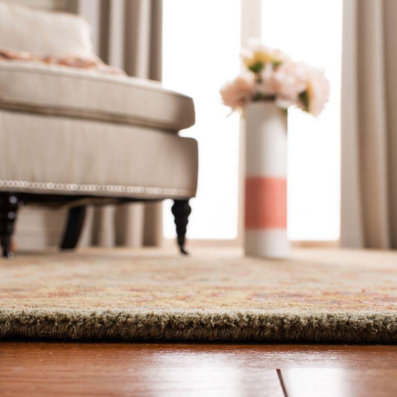 Heritage HG924 Hand Tufted Area Rug - Grey/Gold - 5'x8' - Safavieh.
