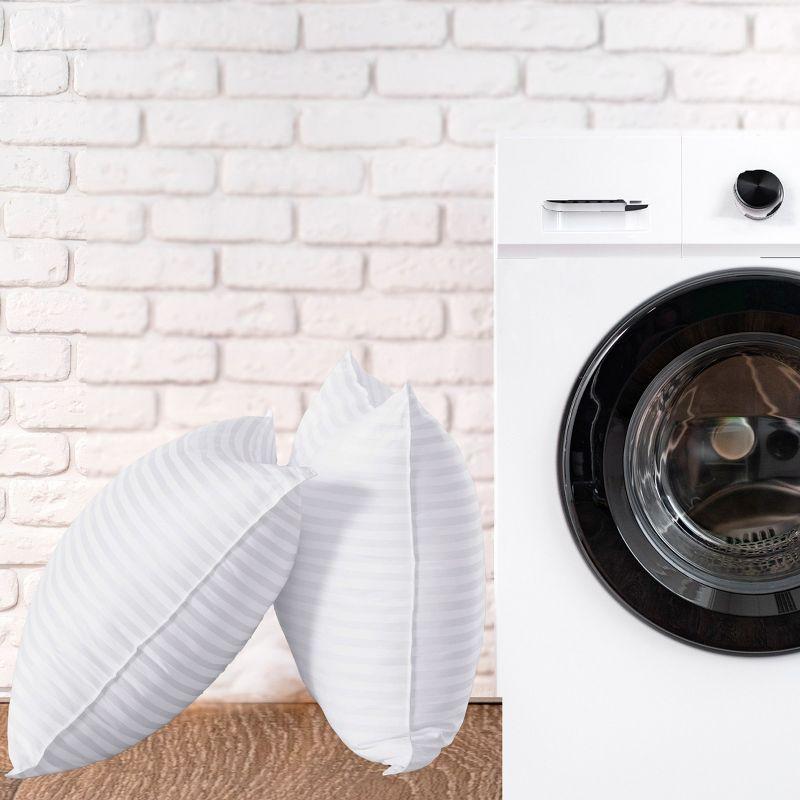 California Design Den Comfort Bed Pillows Standard Size set of 2, Cooling Luxury Hotel Pillows, for Back, Stomach, Side Sleepers 20 x 26 Inches