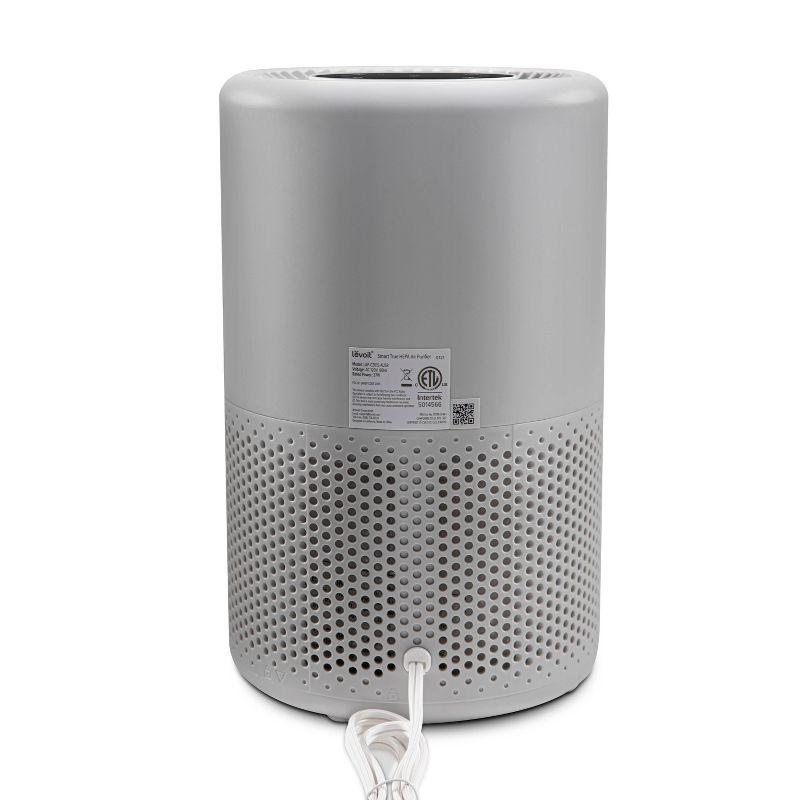 Levoit Core 200s Smart Air Purifier Gray: 1-Year Warranty, 4 Settings, ETL & CARB Certified, Energy Star, 100-300 sq. ft.