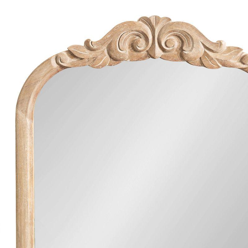 Kate & Laurel All Things Decor 24"x36" Arendahl Wood Arch Mirror