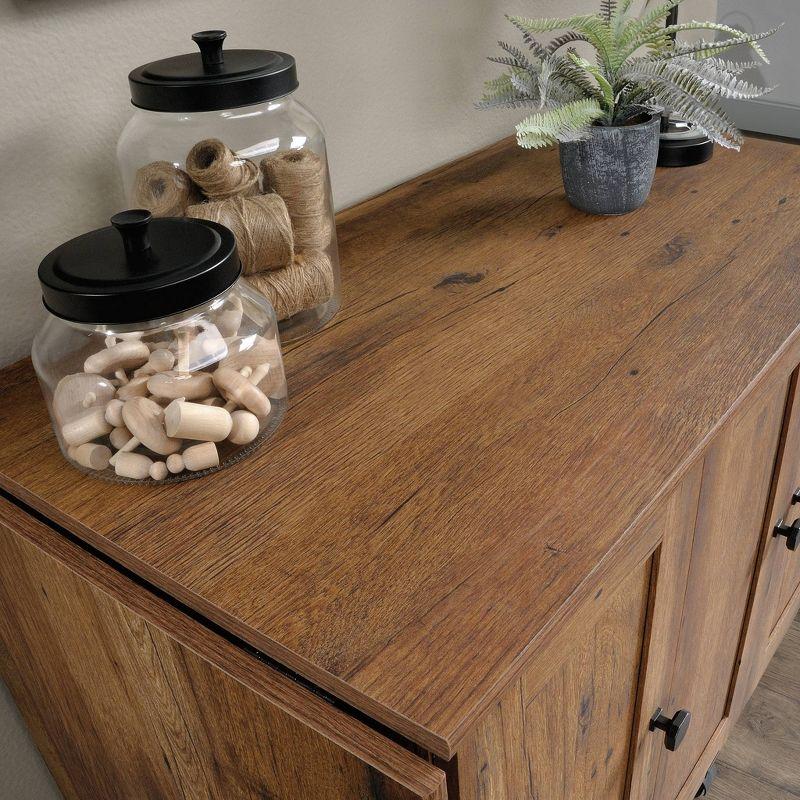 Sauder 40.079'' x 19.449'' Sewing Table with Wheels