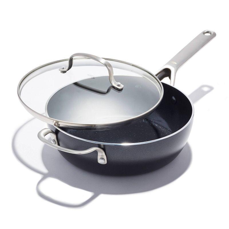 OXO Agility Ceramic Nonstick 3qt Chef's Pan with Lid