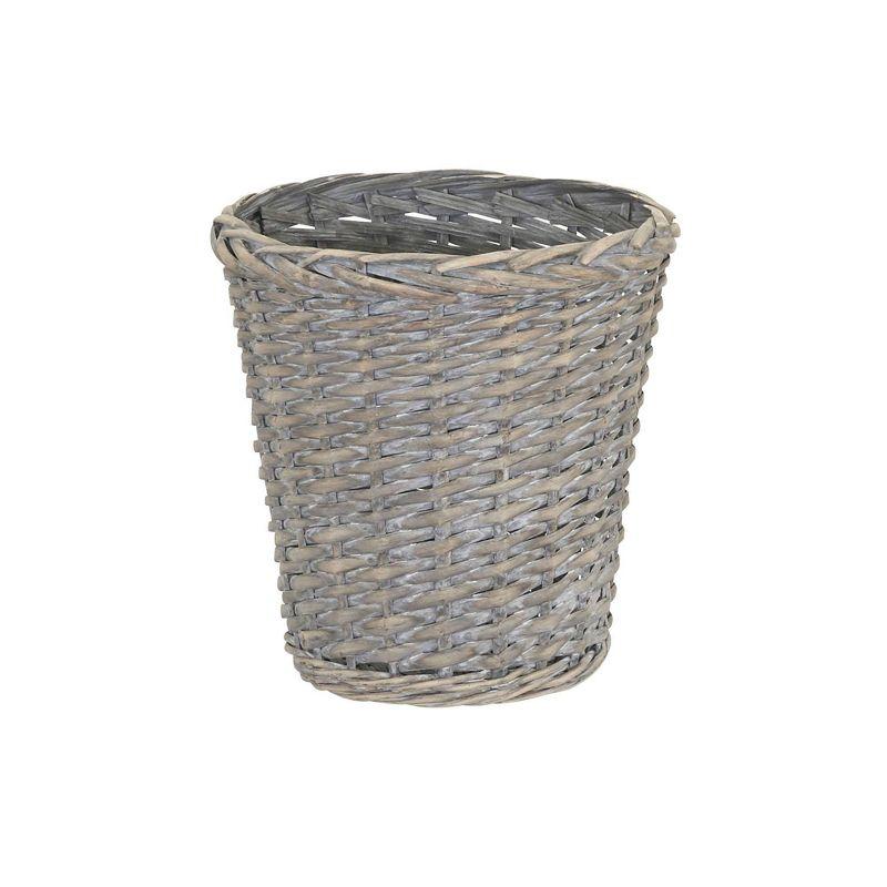 Willow Wicker Open Waste Basket