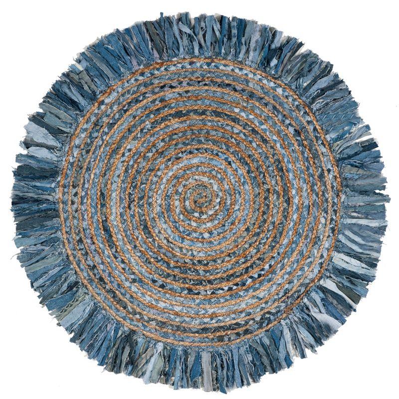 Abhay Hand Woven 60% Cotton, 40% Jute Rug