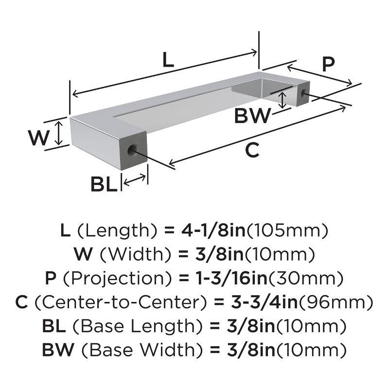 Brummitt 3 3/4" Center to Center Bar Pull