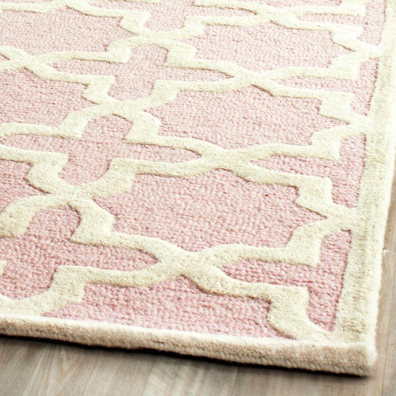 Cambridge CAM125 Tufted Indoor Area Rug - Light Pink/Ivory - 6'x9' - Safavieh