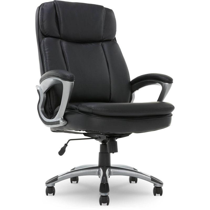 Serta Fairbanks Big and Tall High Back Executive Office and Gaming Chair with Layered Body Pillows