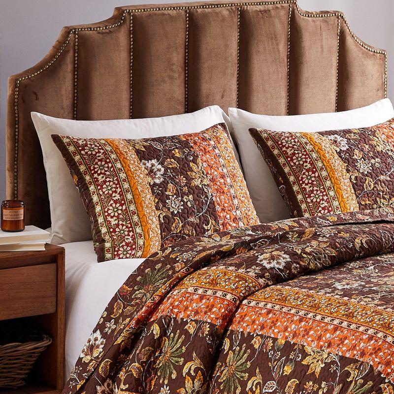 Greenland Home Fashions 2108AS Audrey Standard Pillow Shams